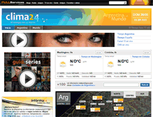 Tablet Screenshot of clima24.com